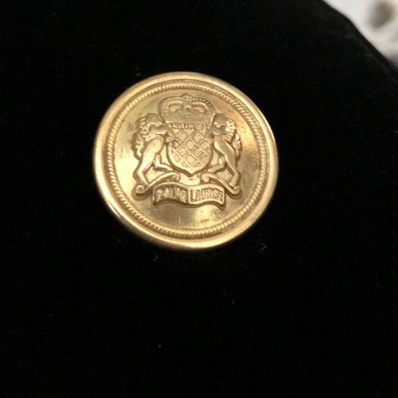 VTG RALPH LAUREN Black Velvet Blazer & Pant Suit - Picture 11 of 12